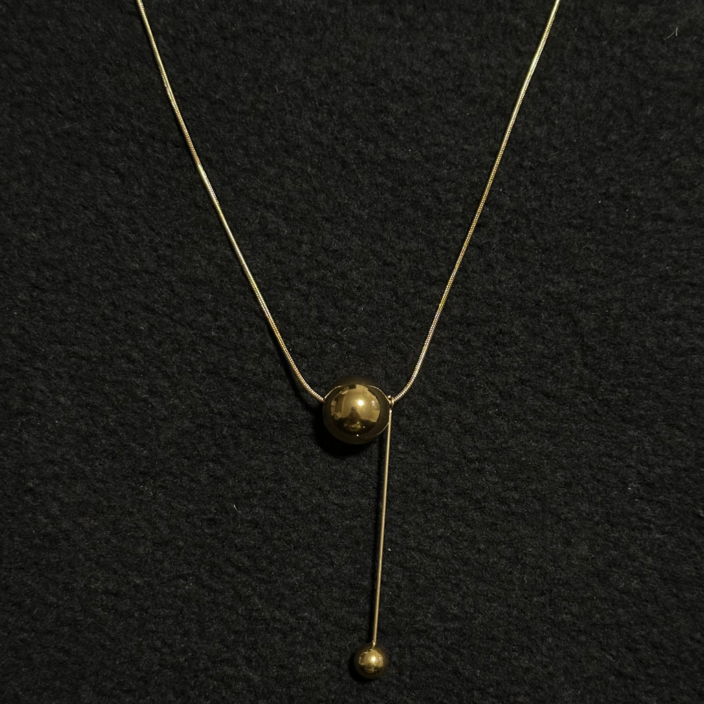 NECKLACE 18K GOLD PLATED STEEL