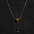NECKLACE 18K GOLD PLATED STEEL
