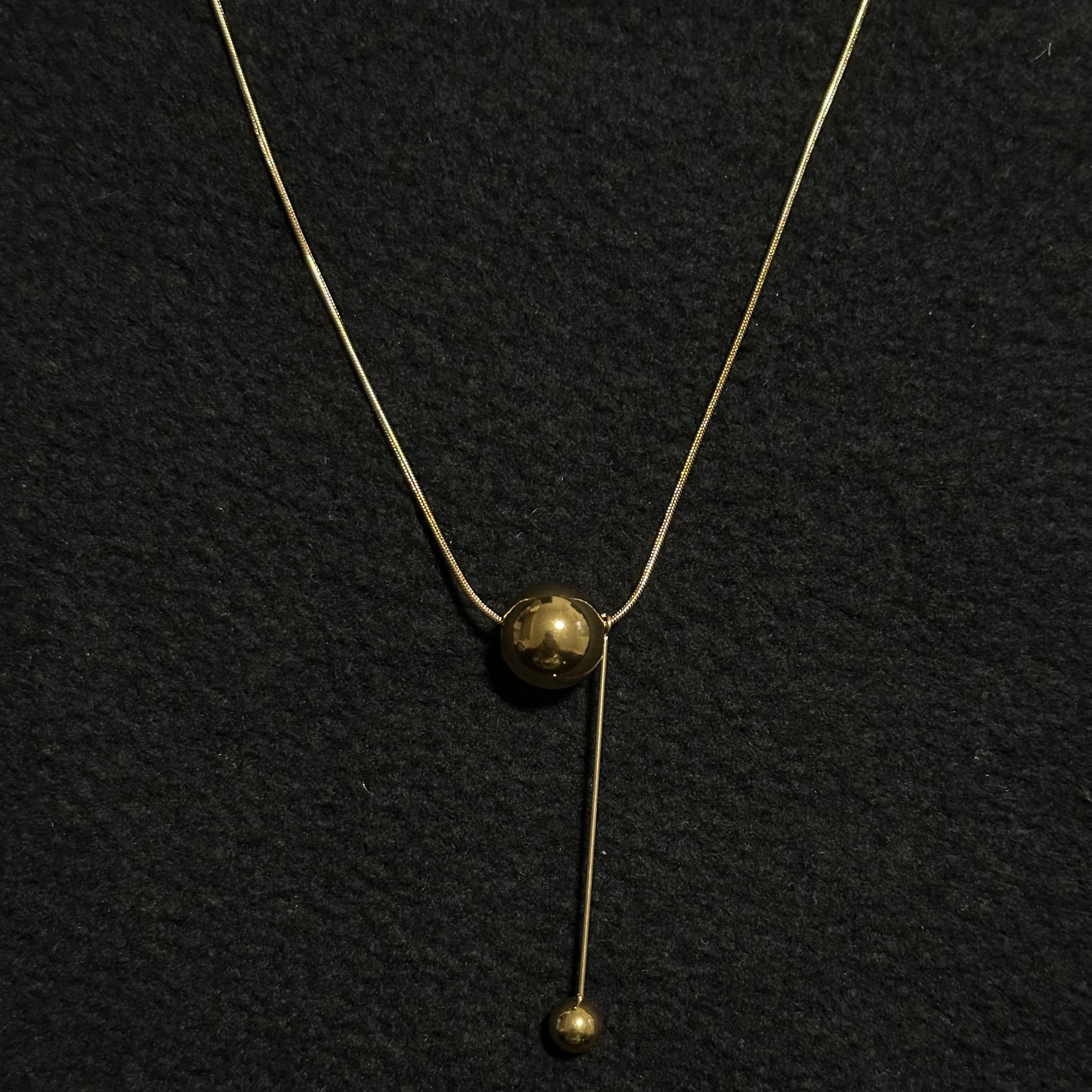 NECKLACE 18K GOLD PLATED STEEL